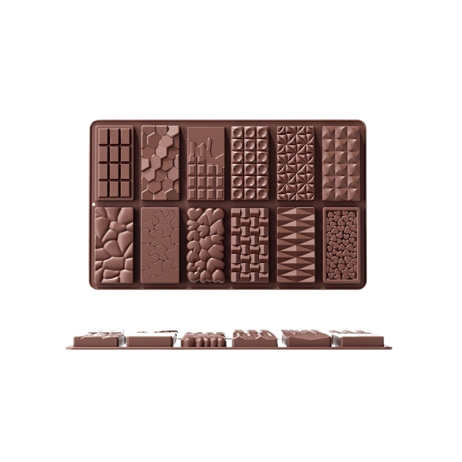 

Chocolate Small Rectangular Mold Cake Baking Mold One Size коричневый
