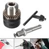 3pcs Drill Chuck Adapter Set Steel Drill Conversion Chuck set Drill Chuck Transformation set for Woodworking Application