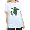 Disney Damen/Damen Das Dschungelbuch Mowgli und Balu tanzen Baumwolle Boyfriend T-Shirt