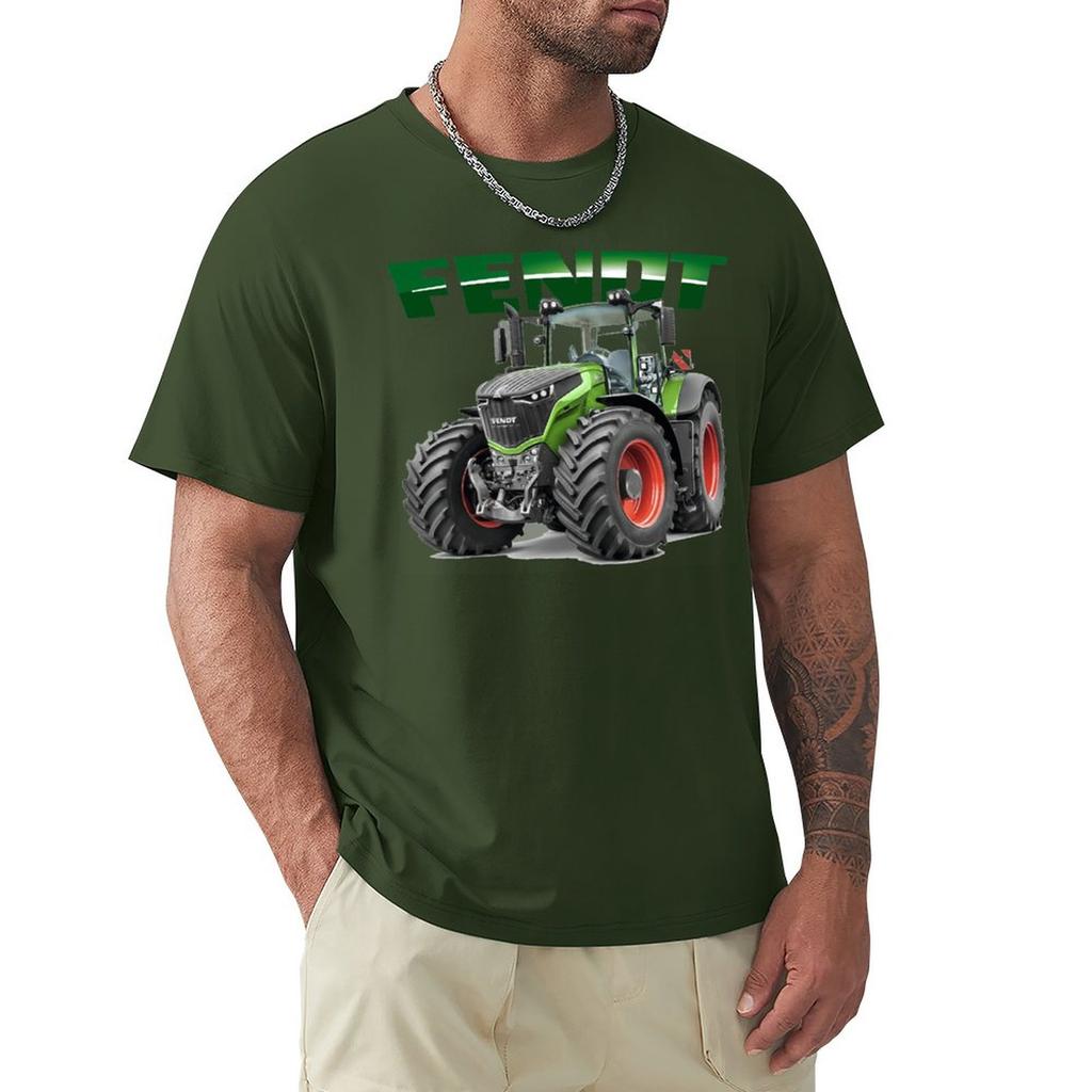 Unisex t-shirts merk zomer t-shirt Fendt GerUnisex Tractoren T-shirt humor t-shirt t-shirt Tshirt korte ronde hals t-shirts voor Unisex