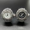 [Ringuhr] Einfache Atmosphärische Vielseitige Herren- und Damendoppel-Quarz-Uhr
