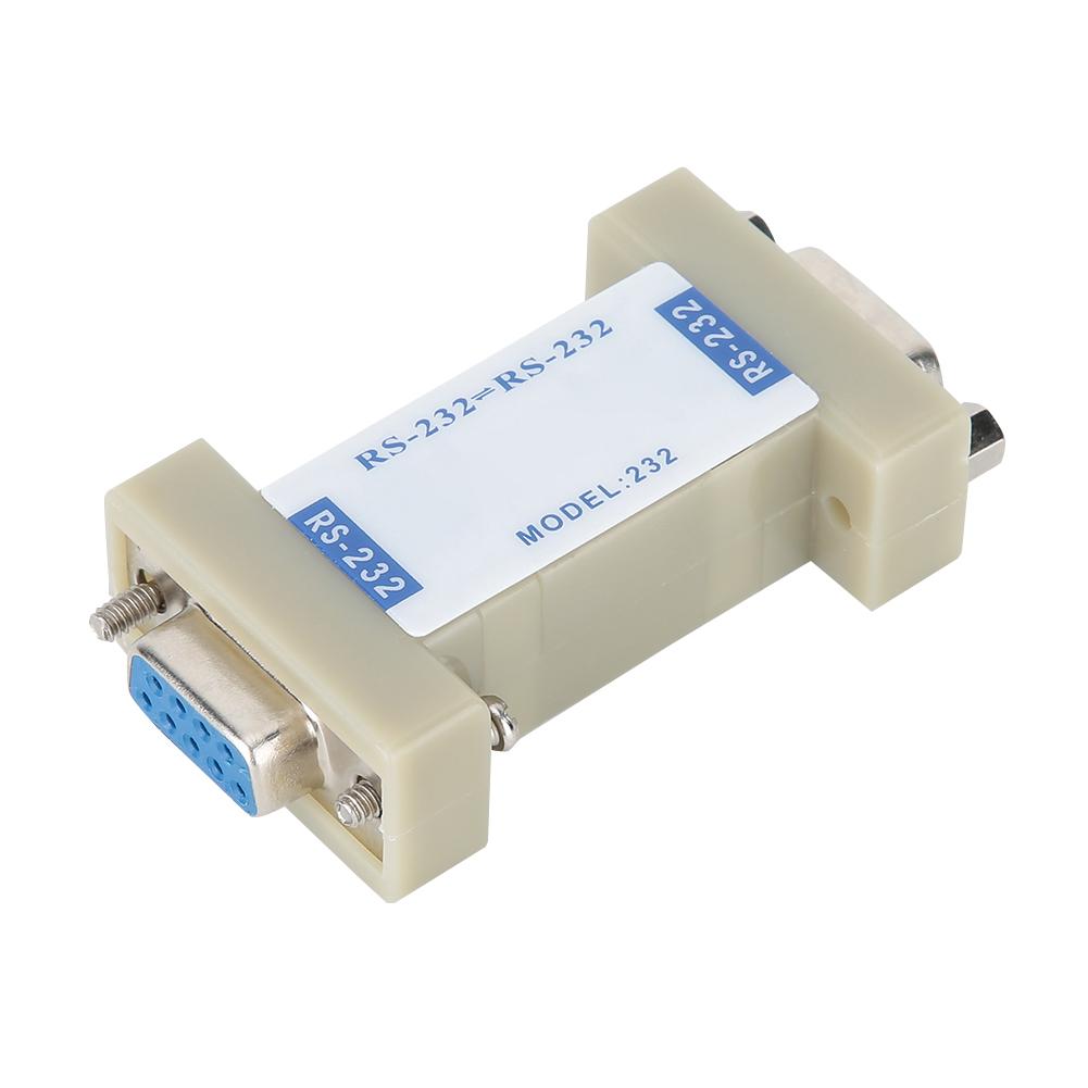 Asynchronous Full Duplex Transparent RS232 To 232 ABS Optoelectronic Isolator with DB9 Connector