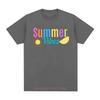 Summer Vibes Print Tshirts For Unisex Summer Casual Fashion Funny Streetwear Loose Tops Unisex Oneck Short Sleeve Tshirts