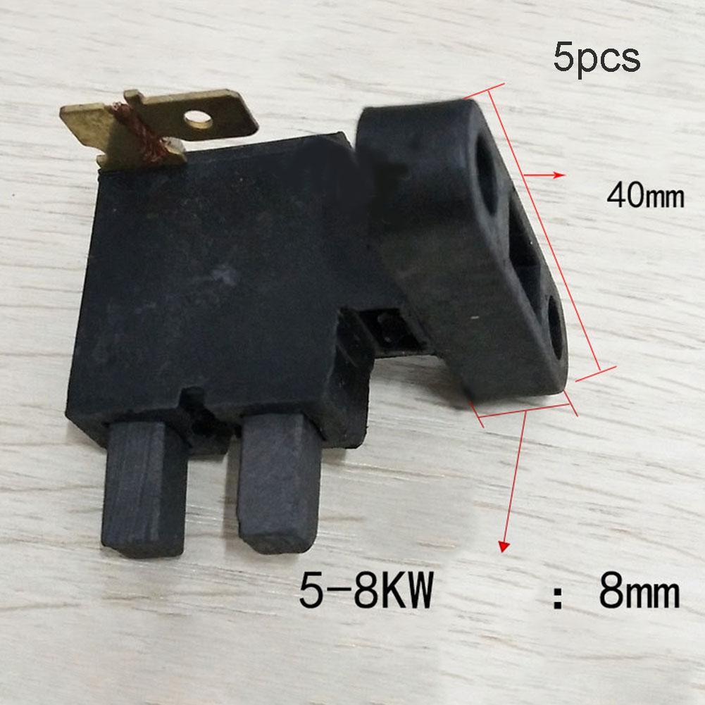5PCS Carbon Brush Holder 2-3KW/5-8KW Generator Carbon Brush Holder Gasoline Generator Accessories