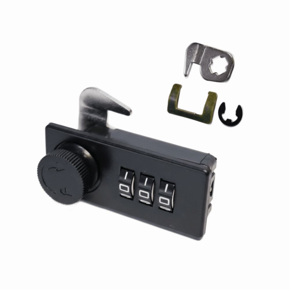 3 Digit Drawer Turntable Password Lock Anti-Theft Dial Combination Lock Safe Deposit Box