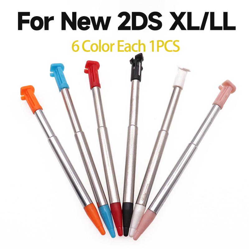 1Set Plastic Metal Touch Screen Stylus Pen Game Console Pen for NDSL NDSI NDS WIIU 2DS 3DS XL LL New 3DSXL LL New 2DSXL