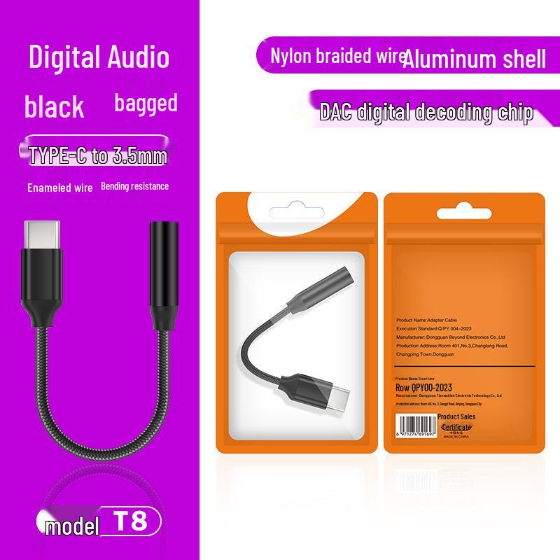 Type-C to 3.5mm Headphone Adapter for Huawei, Samsung, iPad Audio Devices