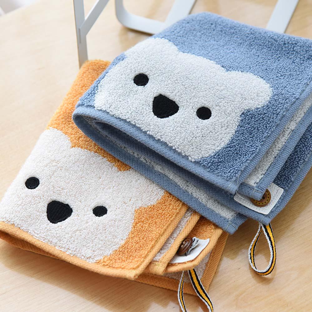 Bath Cotton Cartoon Bear Baby Children Face Towel Wipe Towels Handkerchief Saliva Towels