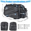 BOBILIFE Bicycle Panniers - Trunk Bag, Rear Bike Rack Bag, Travel E-Bike Accessories, 17L-45L Cargo Carrier Bag