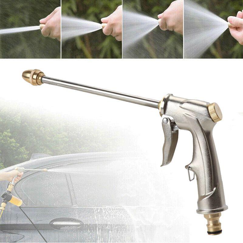 Durable High-pressure Water Spray Gun For Effortless Car Wash And Lawn Care