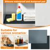 Under Sink Mat, Silicone Under Sink Liner For Kitchen And Bathroom, Cabinet Protector Drip Tray, Protects Cabinets From Leaks And Spills