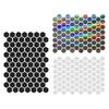 PVC Motorcycle Helmets Invisible Black Reflective Stickers Simple & Effective Reflective Tape Reflective Film For Helmets Bikes