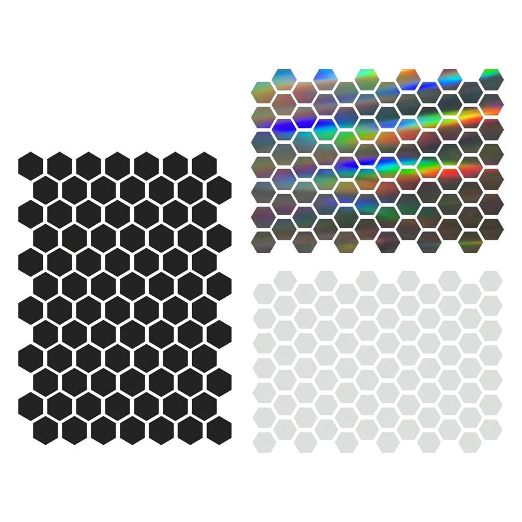 PVC Motorcycle Helmets Invisible Black Reflective Stickers Simple & Effective Reflective Tape Reflective Film For Helmets Bikes