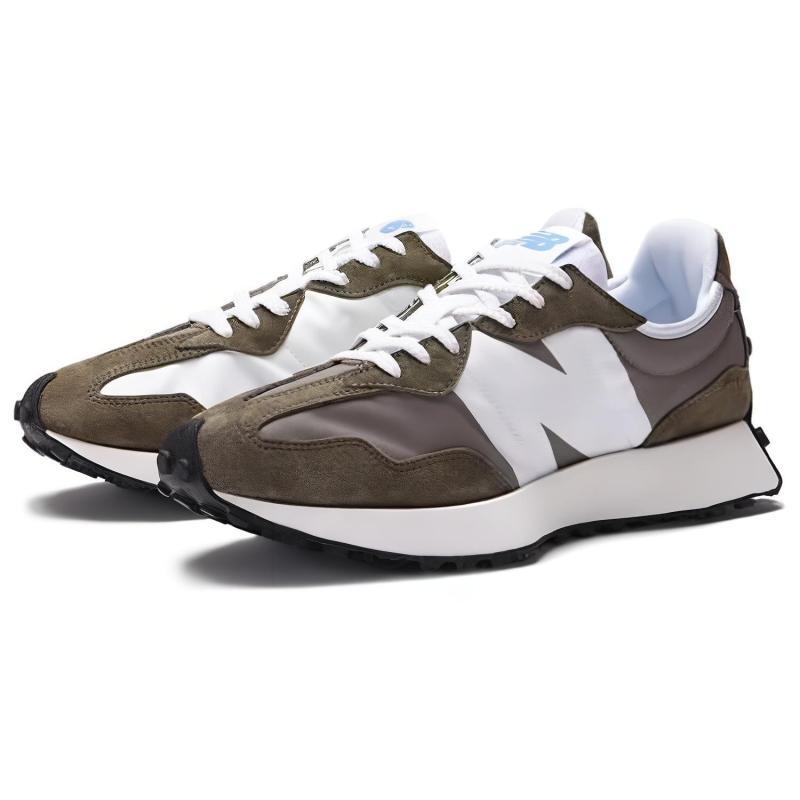 New Balance 327 Khaki White Sneakers U327LE
