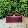 Borsa con Clip a Telaio Metallico di Alta Qualità Borsa a Mano di Lusso da Donna in PU Borsa Portamonete Multistrato con Fibbia Magnetica Borsa a Spalla Nuova Elegante Francese
