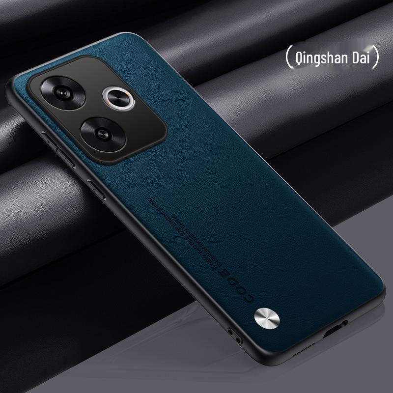 Redmi Turbo3 Leather Mobile Phone Case: All-Inclusive Ultra-Thin Protection for Note12 Turbo. Suitable for Both Men and Women.