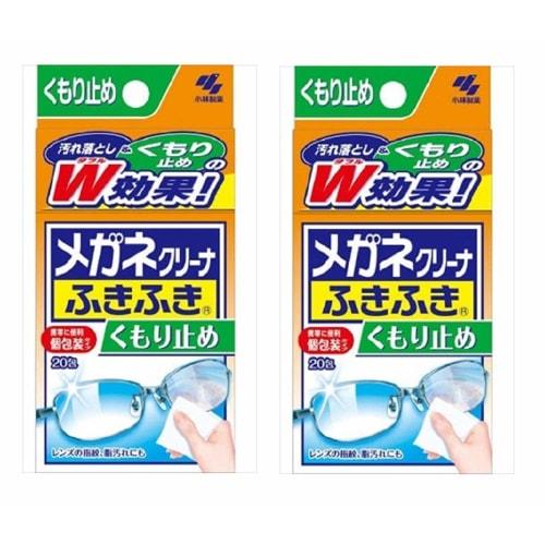 

Салфетки для чистки очков, Антизапотевающие, 20 пакетиков х 2 набора