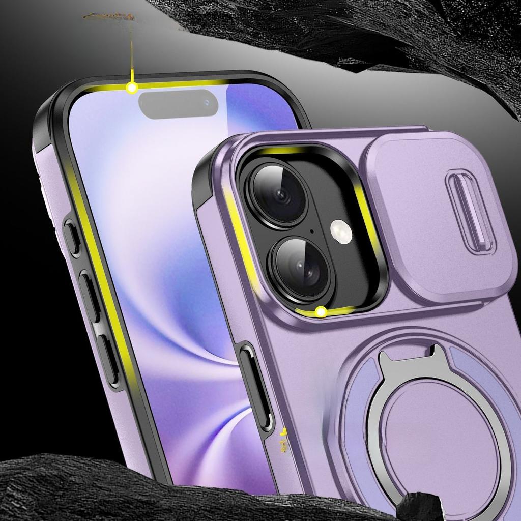 Apple 17 Mobile Phone Case 17Pro Lead Window Lens All-inclusive IPhone17ProMax with Bracket 17Air
