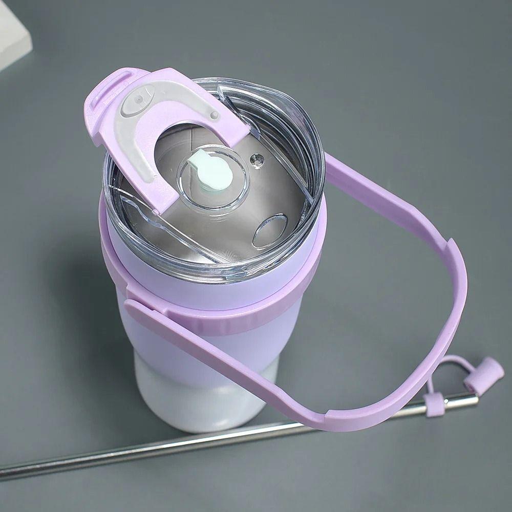 316 Stainless Steel Insulated Water Bottle With Straw Office Double Drink Cup Outdoor Activities