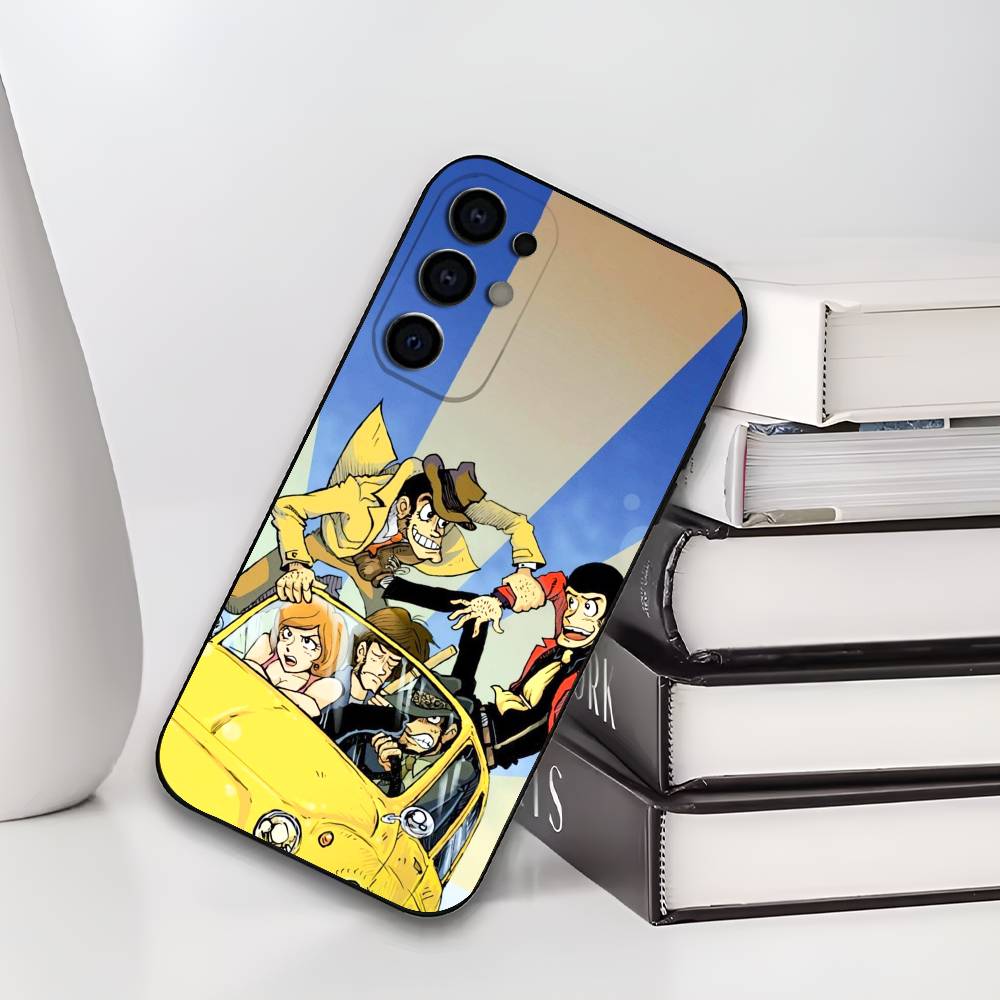 

Anime L-Lupin The T-Third Phone Case For Samsung S25,S24,S21,S22,S23,S30,Ultra,S20,Plus,Soft Silicone Black Cover Samsung S22ULTRA5G