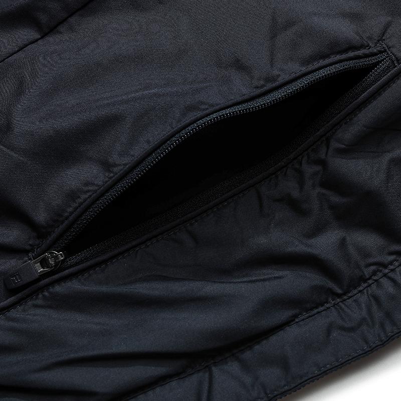 Fila Heritage Casual Outdoor Warm Lightweight Padded Mid-Length Hooded Jacket Women Jacket Legendary-Blue F11W548913FNV