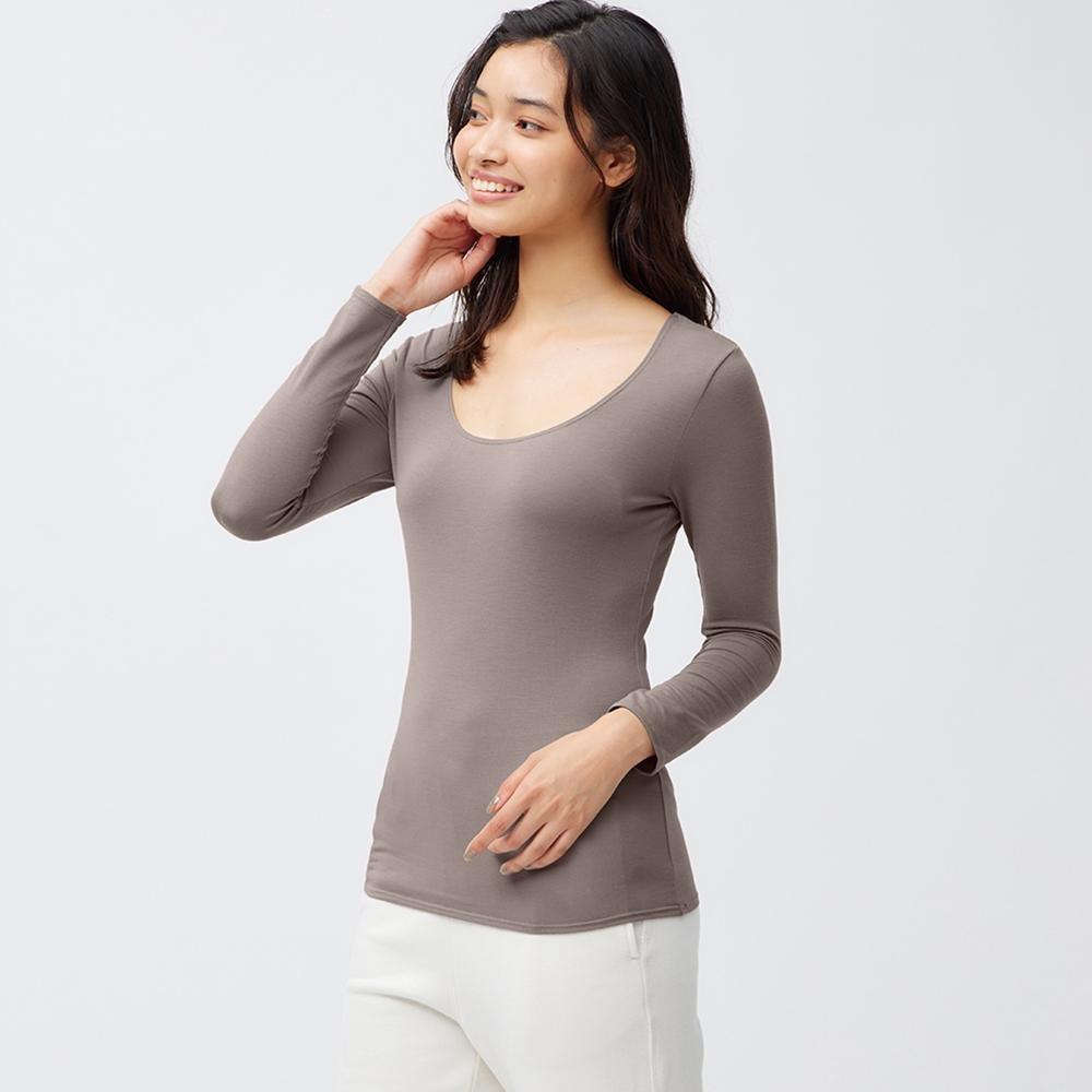 GU STyle HeaT U Neck T  8 4 Sleeve 