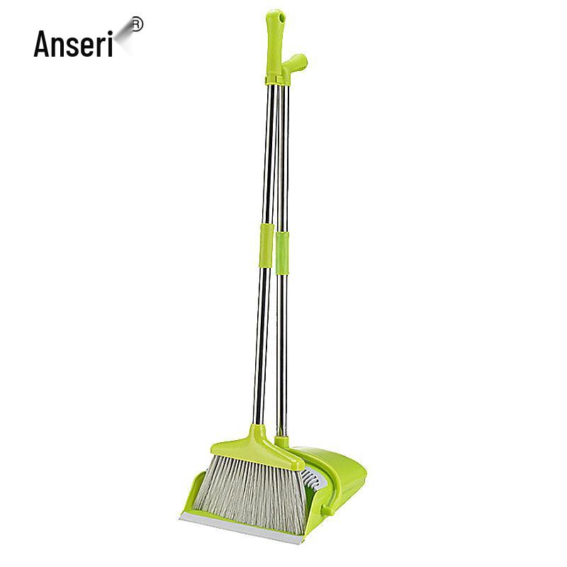 Ancairui Stainless Steel Broom & Dustpan Set
