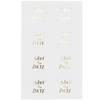 Stickers - Rico Design - Save the Date - 32 Pieces - Round - 3 Cm Diameter
