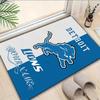 Custom Name Rug Lions Team Area Rug Suitable for Indoor And Outdoor,Carpets for Homes, Offices,Living Rooms,Home Decor,Christmas Gift