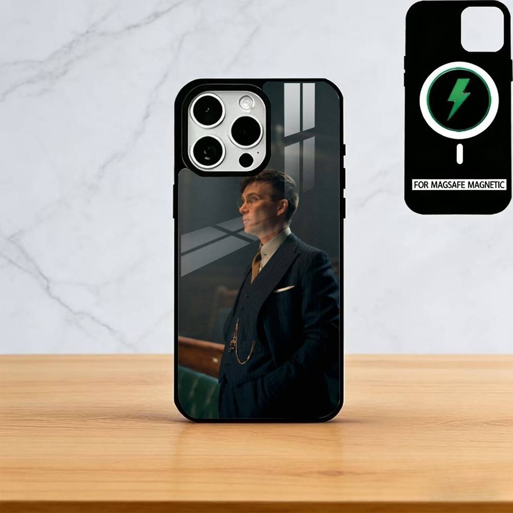 Чехол для телефона Movie P-Peaky B-Blinders для iPhone17,16,15,14,13,12,11 Plus,Pro Магнитный Для Magsafe Беспроводной зарядки iPhone14