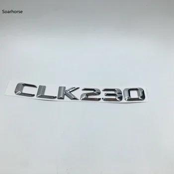 3D ABS For Mercedes-Benz W209 CLK Class CLK55 CLK63 CLK200 CLK220 CLK230 CLK550 Emblems Tail Logo Chrome Stickers Accessories