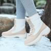 Women Platform Snow Boots Plush Keep Warm Women's Thigh High Boots Minimalism Winter Ankle Boots Comfortable Walking Sneakers
