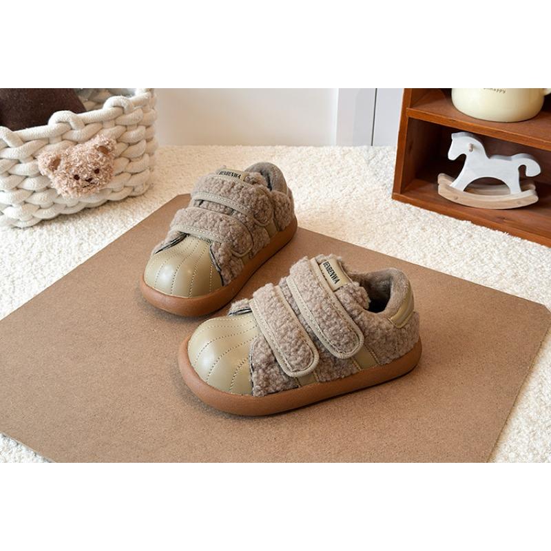 New Children's Winter Boots | Anti-Slip Warm Fashionable Style Fleece-Lined Shoes for Boys & Girls Casual Kids Shoes