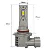 2 Pcs LED Bulb H10 12V 5000lm CANBUS Off-Road