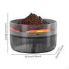 Air Humidifier 2 Mist Modes Comfortable Convenient Refilling Aroma Diffuser with Red and Blue Lights