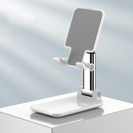 Adjustable Foldable Phone Stand Portable Desktop Holder for Tablets Smartphones Non-Slip Scratch-Proof Phone Mount for Video Calls Streaming Travel