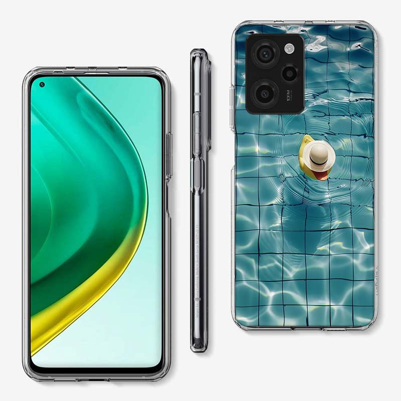 Rubber Ducks Floating in the Swimming Pool Cover Phone Case For Xiaomi Poco M8 M7 M6 M4 M3 X7 X6 X4 Pro F7 Ultra M5S Mi 14 14T 1