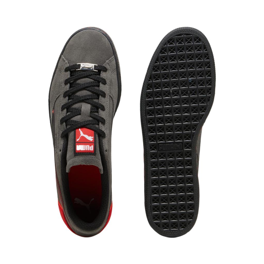 Pánské tenisky Formula 1 x Puma Suede T Shadow Grey Pop Red 308438-01