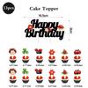 Cute Ladybug Theme Happy Birthday Party Decor Banner Cupcake Toppers Hanging Swirls Red Black Polka Dot Baby Shower Supplies