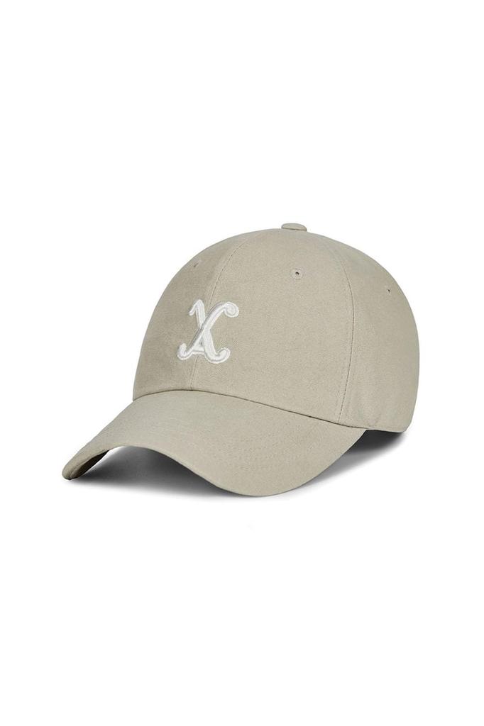 VA Curved 3D Logo Ball Cap Beige