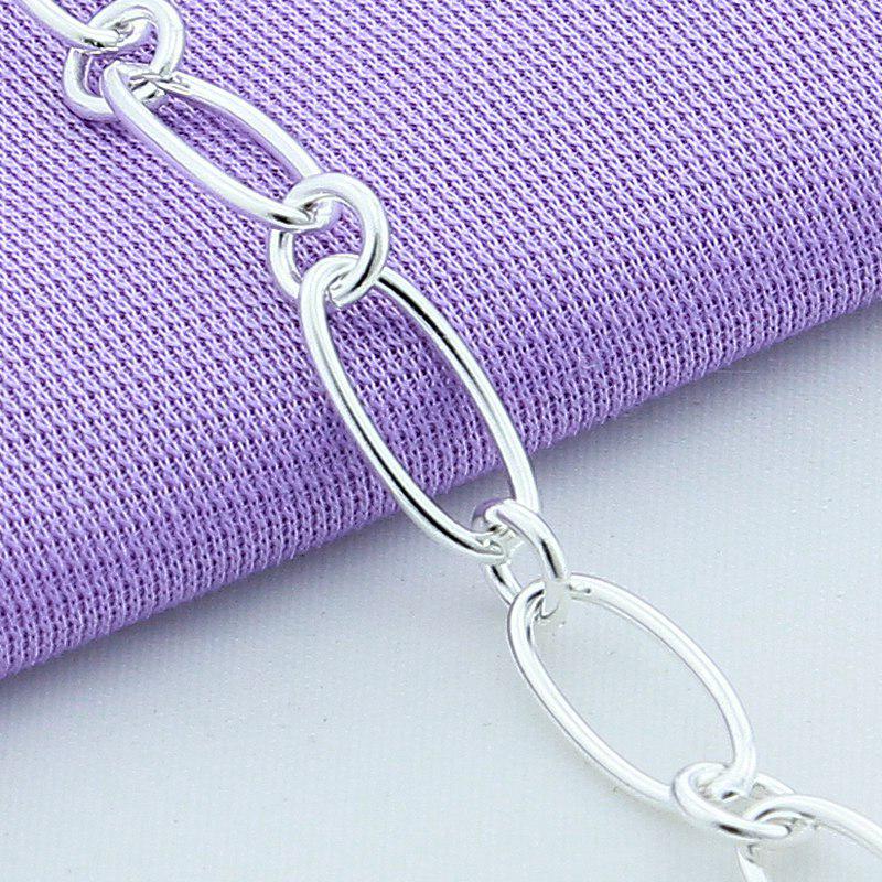 Bestseller Damen Armband versilbert, Schlicht & Vielseitig - Modell YH054