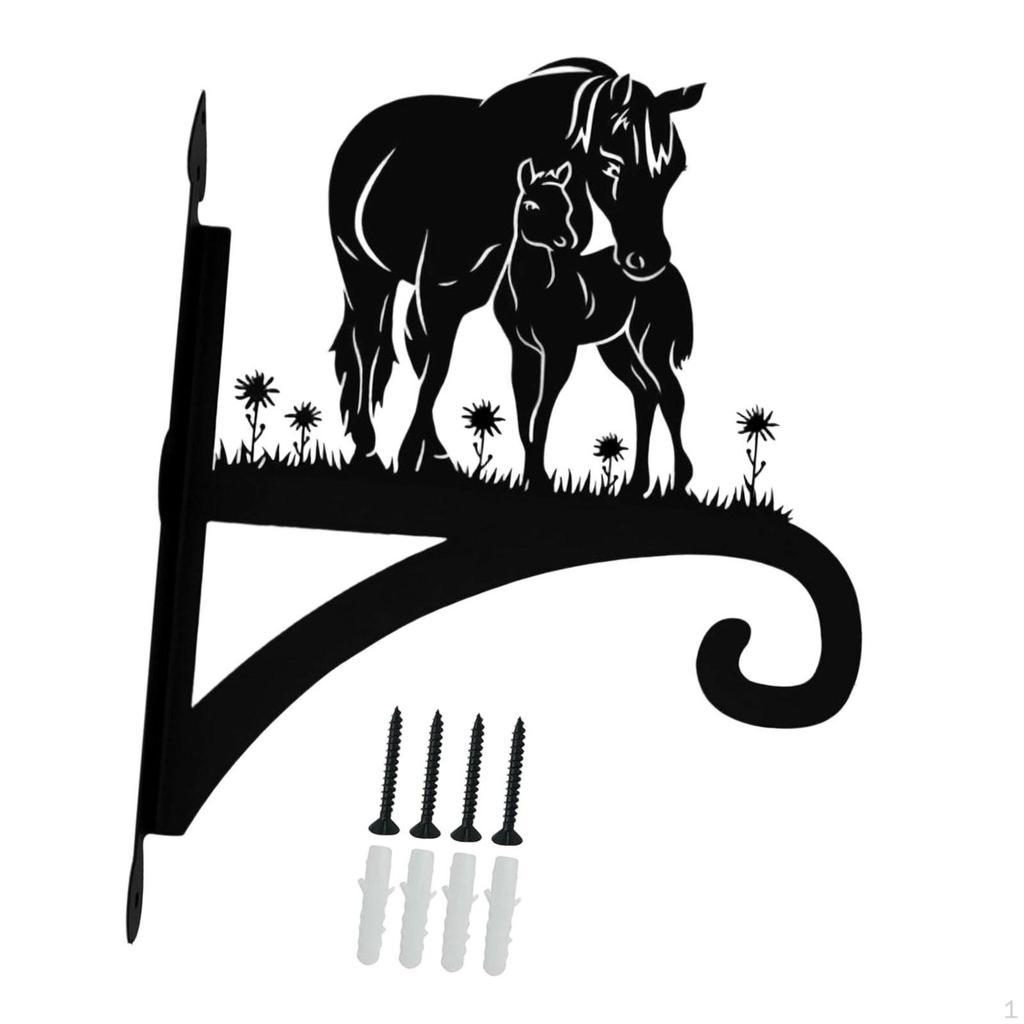 Wall Mount Plant Hanger Hanging Basket Multipurpose with Screws for Cabin