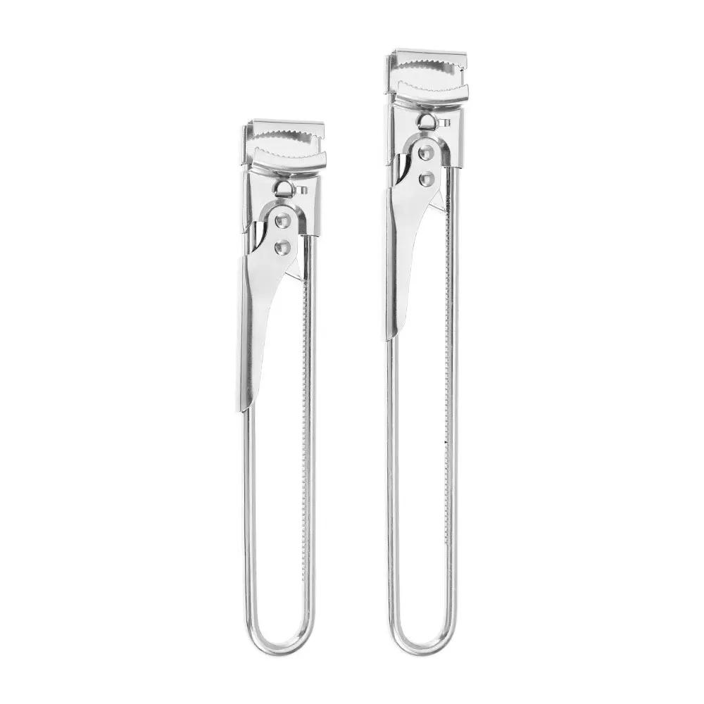 Rotating Cap Stainless Steel Screw Cap Rotating Manual Adjustable Can Opener Anti Slip Bottle Cap Kitchen Tool Bottle Opener Hot