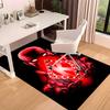1pc Kappa Alpha Psi Print Area Rug - Soft, Washable Non-Slip Indoor Mat for Office Chairs, Living Room, Home Office Decorative Rug