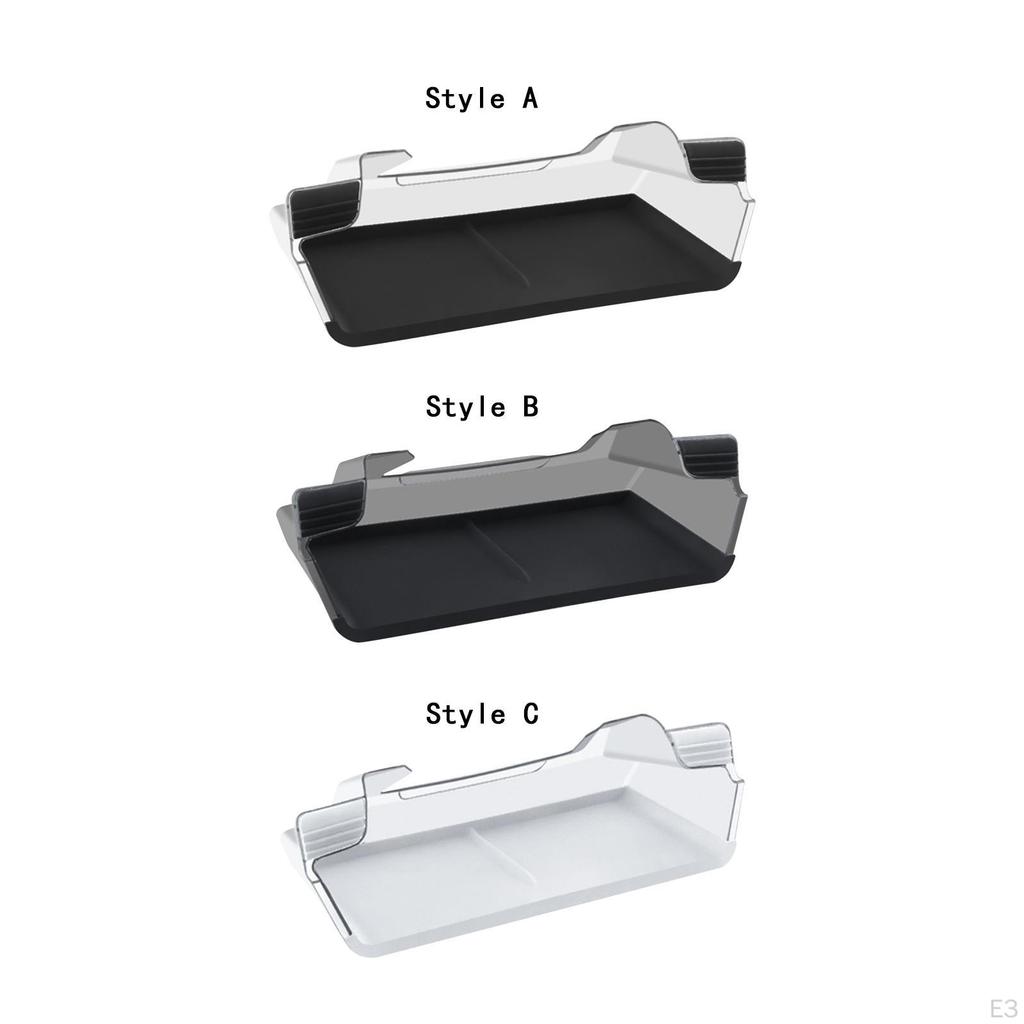 under Screen Storage Tray Accessories Versatile Simple Assembly Organizer with Silicone Pad