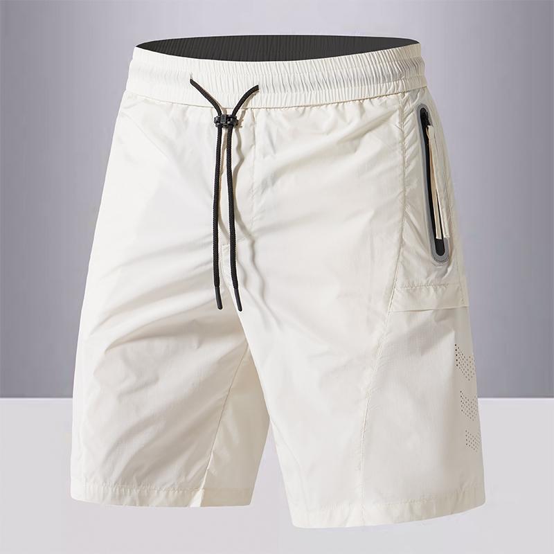 Summer Men's Workwear Shorts, Loose Straight Leg Casual Sports Shorts, Versatile Cropped Shorts