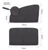 Universal Breathable Mesh Car Window Sun Shade and Privacy Curtain