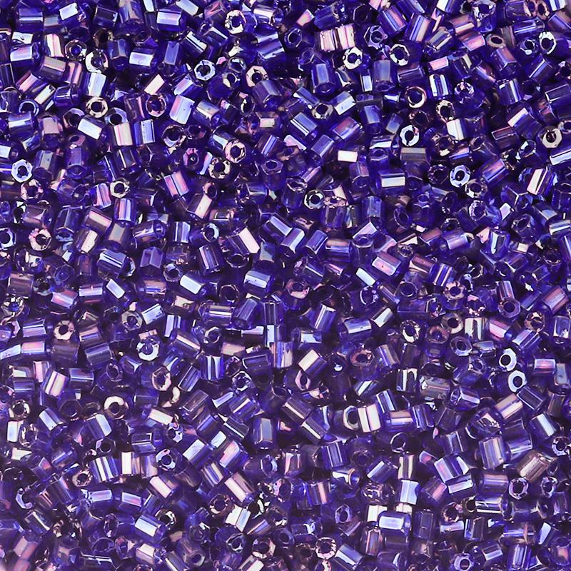 2mm Czech Glass Seed Beads Transparent Colorful Tubular Loose Rice Beads DIY Craft Bracelets Earrings Jewelry Gift Accessories