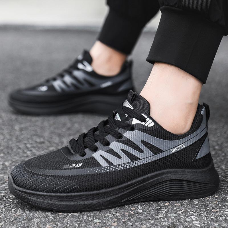 Men's shoes autumn new mesh breathable sports casual shoes fashionable versatile low-top simple