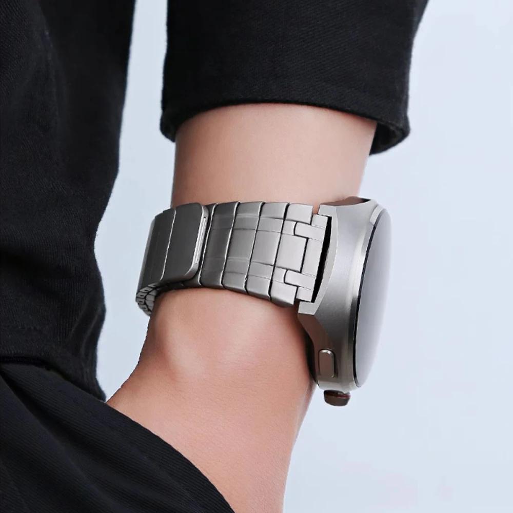 22mm Magnetic Stainless Steel Band for Huawei Watch 4 5 46mm GT4 GT5 46mm Ultimate Metal Strap for Amazfit Balance 2 Bracelet